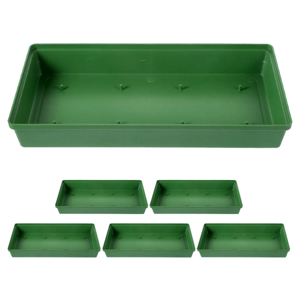Wedding Decoration Supply - 6Pcs Plastic Flower Mud Tray Foam