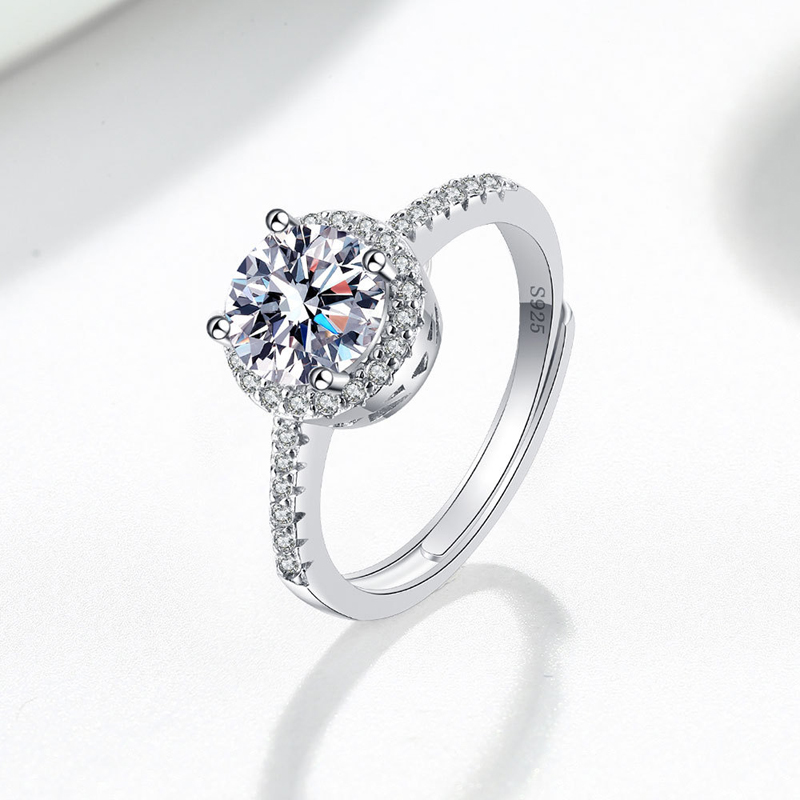 New 925 Sterling Silver Round  - đánh giá và giá Wedding Z
