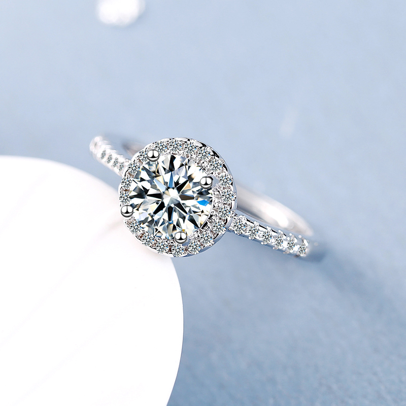 New 925 Sterling Silver Round  - đánh giá và giá Wedding Z