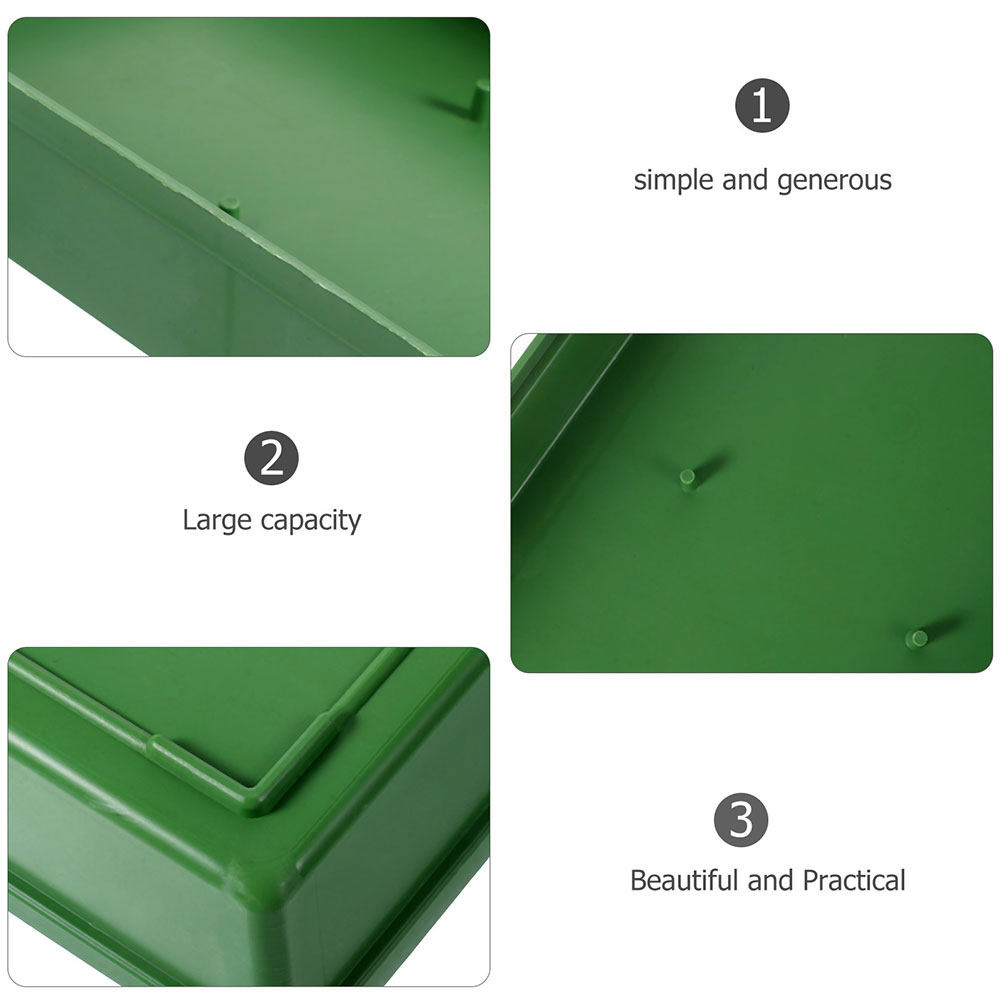 6Pcs Plastic Flower Mud Tray F - đánh giá và giá Wedding Decoration Supply