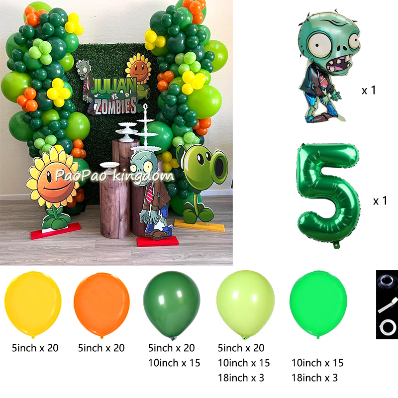Plants Vs. Z-Zombies Balloons  - đánh giá và giá Wedding Z