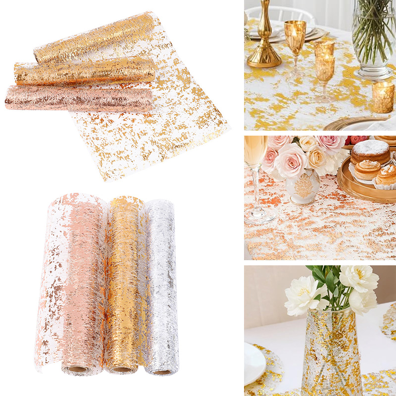 Metallic Gold Table Runner Seq - đánh giá và giá Table Runner Sequin