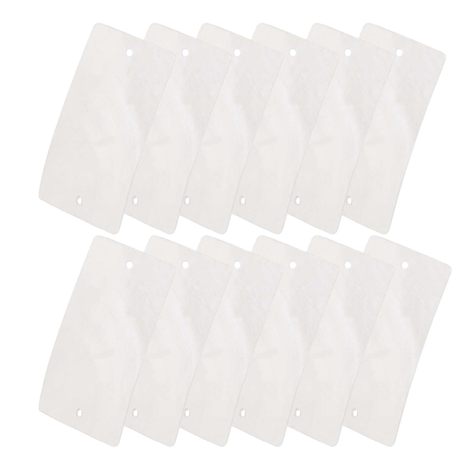 50pcs Shell Charms Flat Rectan - đánh giá và giá Wedding Supply Decor