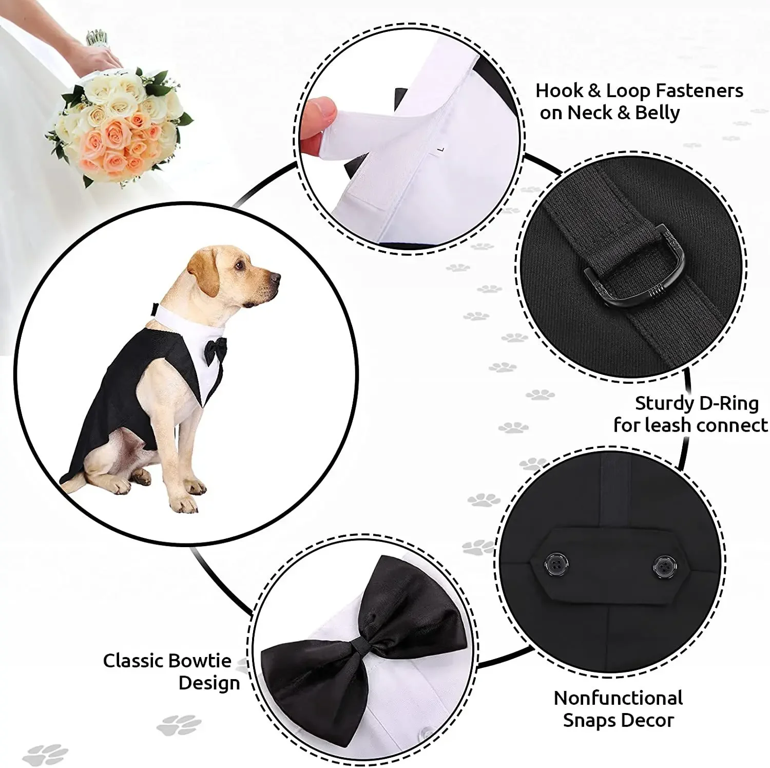 Pet Dog Clothes Wedding Shirt  - đánh giá và giá Suitsupply Wedding Tuxedo
