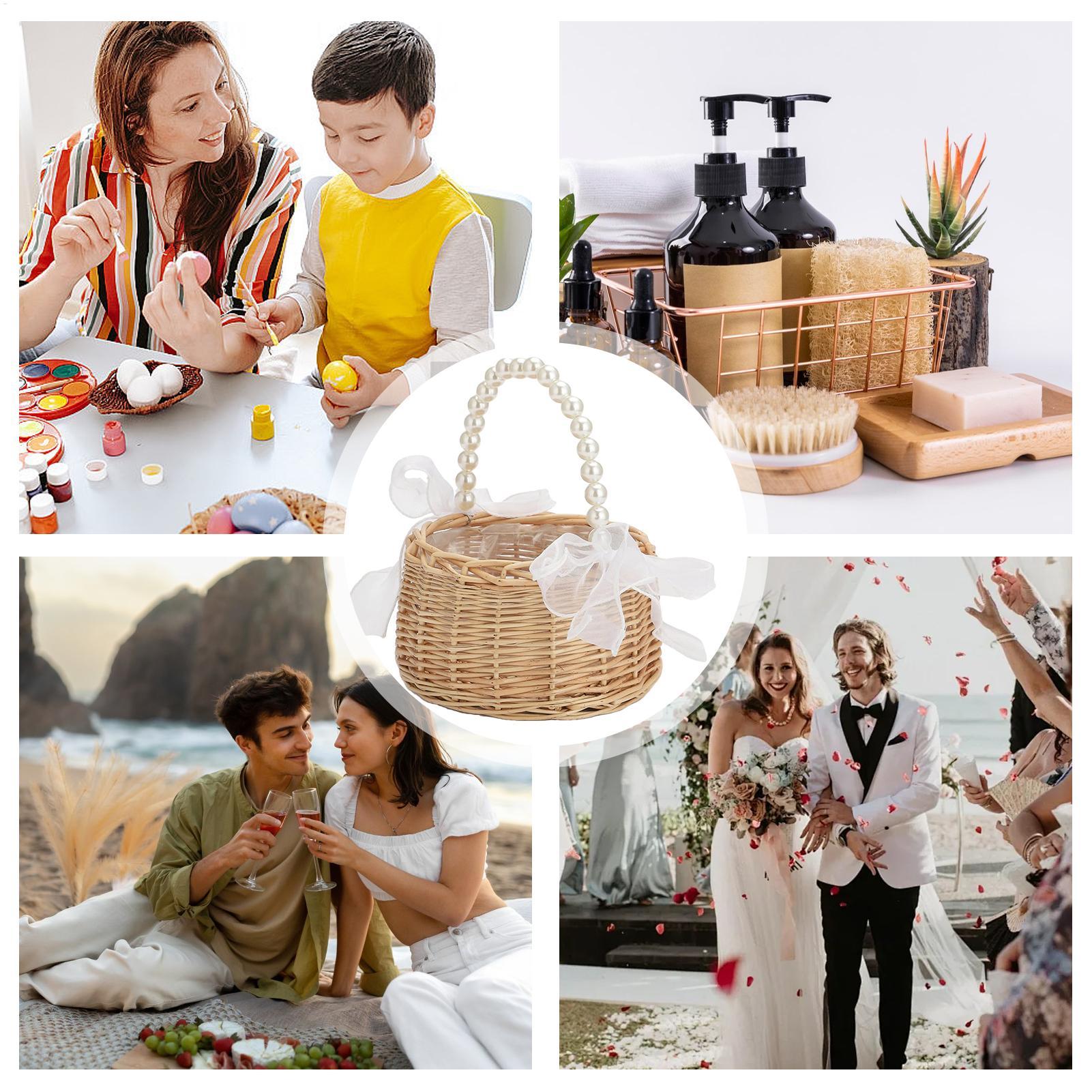 One wicker rattan flower child - đánh giá và giá Wedding Hampers