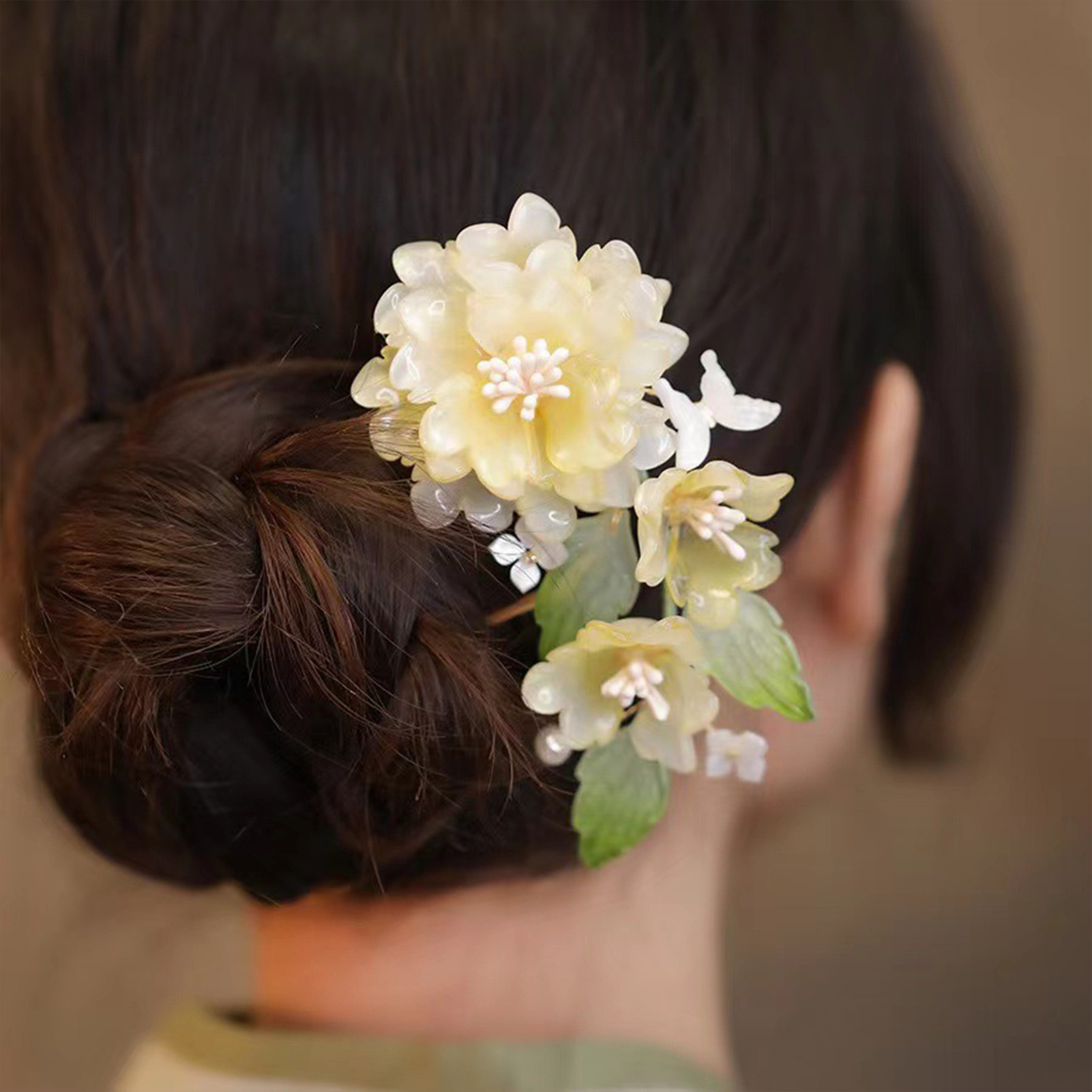 Flower U-shaped Hairpin Chines - đánh giá và giá Wedding Supply Store