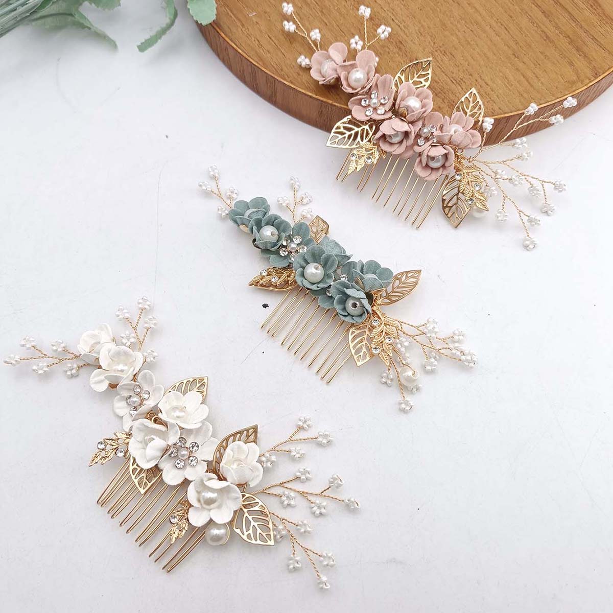 Crystal Pearl Hair Comb Clip P - đánh giá và giá Wedding Supply Store