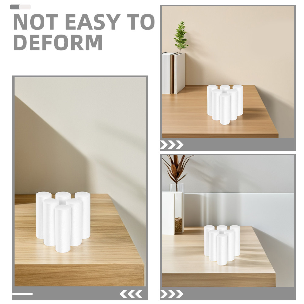 20Pcs Foam Cylinders White 12. - đánh giá và giá Wedding Supply Decor