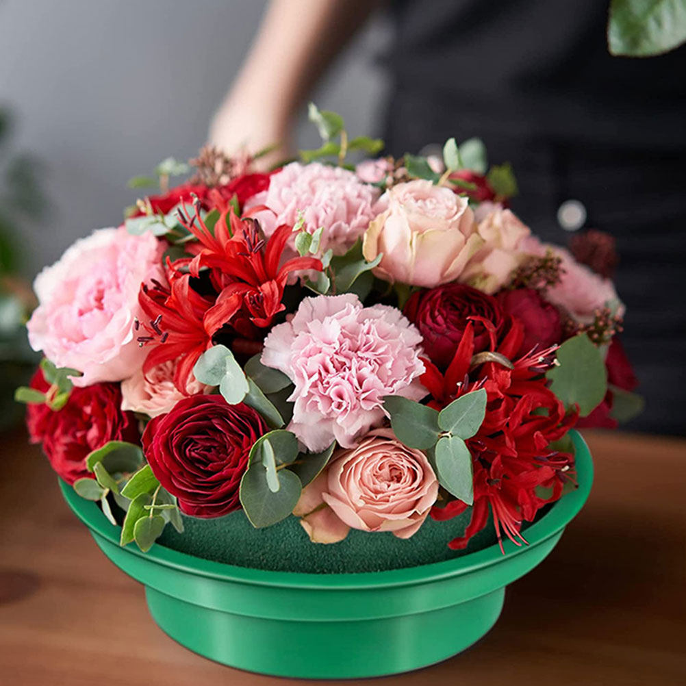 2Pcs Round Floral Mud Floral A - đánh giá và giá Wedding Decoration Supply